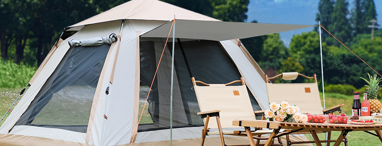 戶外營地用品多層牛津布切割應用方案